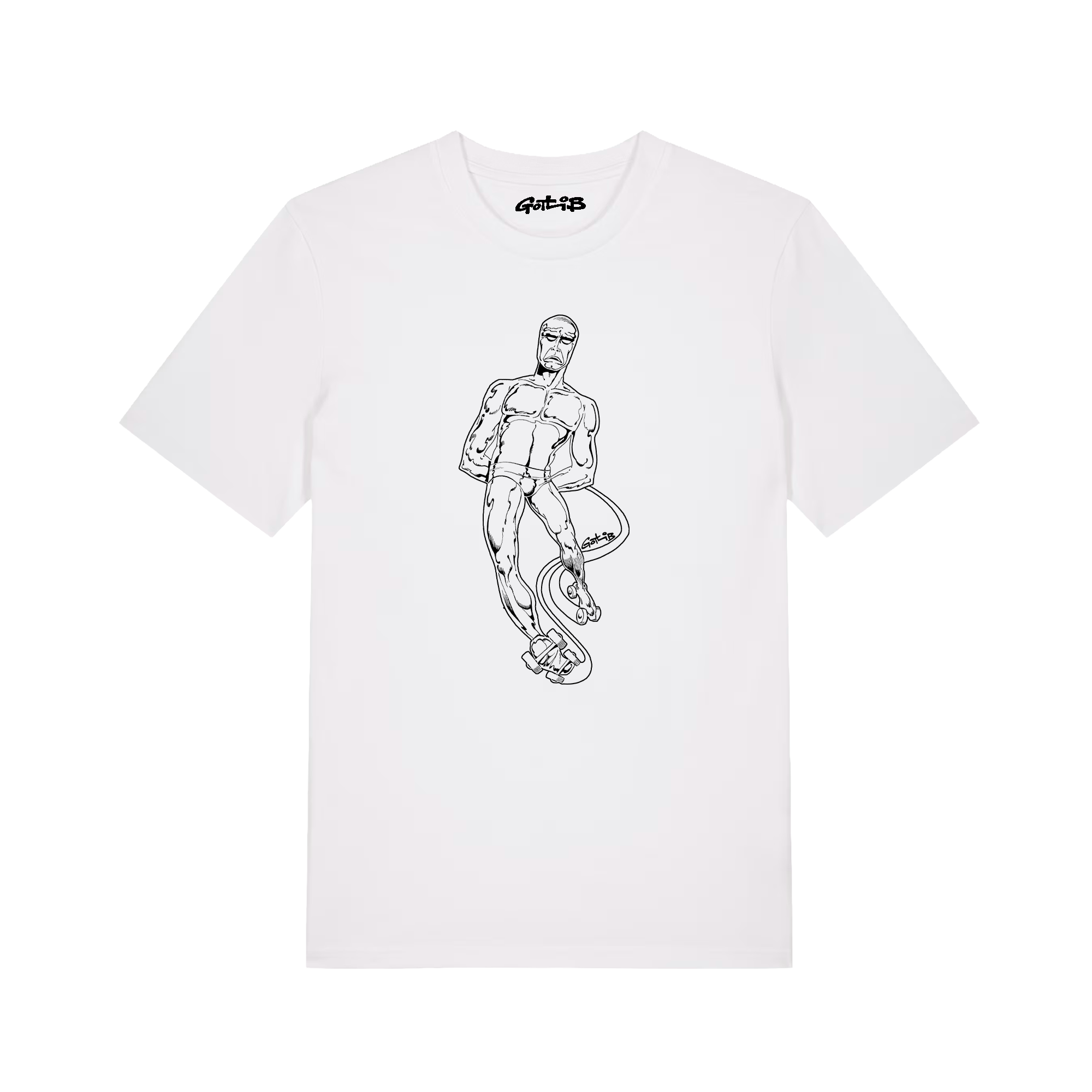 T-shirt Le patineur
